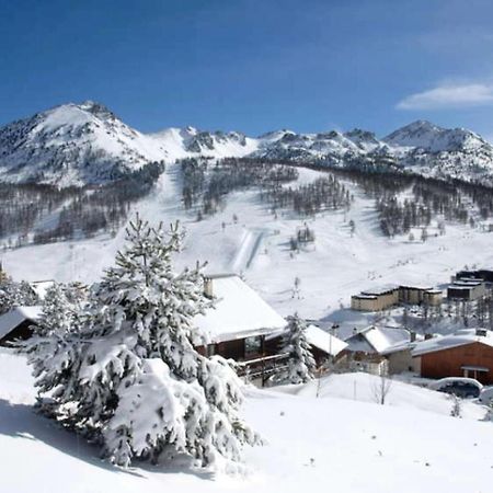 Residence Anges - Grand Studio Coin Montagne Sur Les Pistes - Balcon - Belle 424 Montgenèvre Eksteriør billede